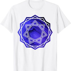 Heptagram (7-pointed Star) Sacred Geometry Mandala T-Shirt